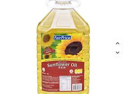 Quality Cold-Pressed Sunflower Oil in Bulk Glass and Plastic Bottles for Food Use
