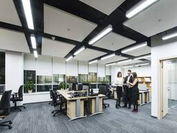 Акустические подвесные потолки и стеновые панели