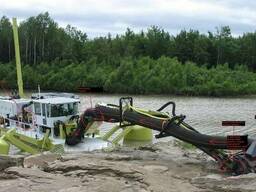 Amphibex AE800P Земснаряд, экскаватор, амфибия, ледокол.