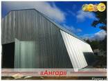 Ангары сборно-разборные арочные, шатровые и прямостенные - фото 1