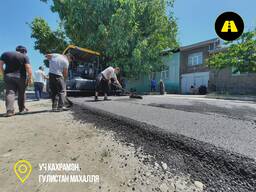 Асфальтирование дорог в Ташкенте. Асфальт и Дорожная разметка