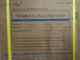 Аскорбиновая кислота 99% (BP, USP) (Ascorbic acid) Витамин С