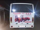 Avtobuslarda reklama Fargona/ Реклама на автобусах Фергане. - fotosurat 2