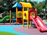 Бесшовное резиновое покрытие с добавлением EPDM гранул - фото 1