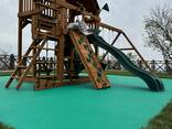 Бесшовное резиновое покрытие с добавлением EPDM гранул - фото 2