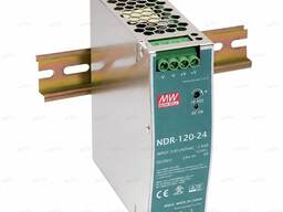 Блок питания Mean Well EDR-120-24 5A на DIN-рейку