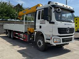 Бортовой кран-манипулятор Shacman L3000 12 т (XCMG)