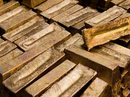 Бронза литейная в чушках БрАЖ 10-3