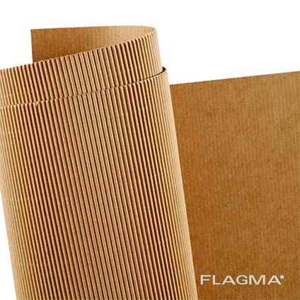 Бумага для гофрирования и картон плоских слоев