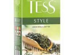 Чай Tess Style листовой зеленый 100 грамм
