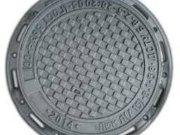 Чугунный люк тяжелый 95 кг