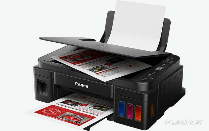 Цветной принтер МФУ Canon PIXMA G3411 перечислением