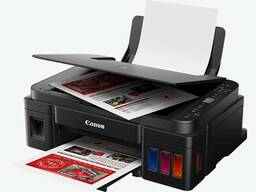 Цветной принтер МФУ Canon PIXMA G3411 перечислением