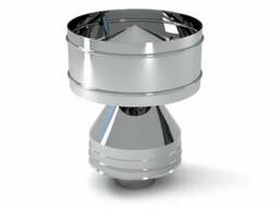 Дефлектор дымохода D= 100-800 мм, s= 0,5-1 мм, Марка: AISI 430