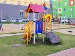 Детская площадка Romana 104.05 Горки Качели Карусели Качалки - fotosurat 3