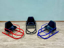 Детские металлические сани