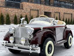 Детский ретро электромобиль : "Rolls Royce phantom