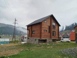 Дом из профилированный бруса технической сушки