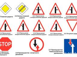 Дорожные знаки в картинках