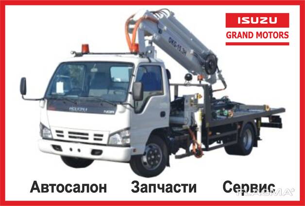 evakuator isuzu nqr 71pl s podemnym kranom v nalichii