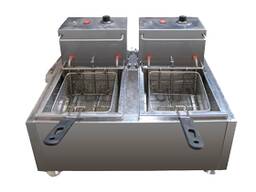 2 o'rindiqli elektr chuqur fritöz