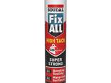 Гибридный клей - герметик Soudal fiх all high tack - fotosurat 1