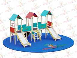 Горка три башня (Детская площадка)