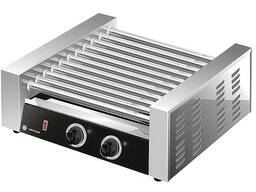 Гриль роликовый для HOT DOG HURAKAN HKN-GW11M