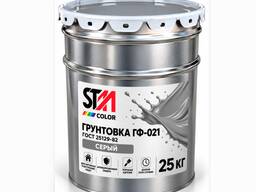 Грунтовка ГФ-021 по металлу оптом от производителя ГОСТ 25129-82