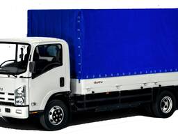 Грузовой автомобиль Бортовой с тентом ISUZU NQR 90L