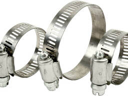 Хомут для труб червячный (51-70)