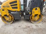 Ikki barabanli mini rolikli SDLG RD730 - 3 t. Volvo technology - fotosurat 3