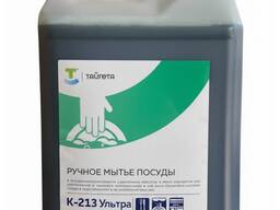 K213 Ультра Тайгета Суперконцентрированное средство для ручного мытья посуды, 5 литр