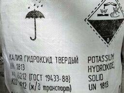 Калия гидрат окиси технический твердый чешуированный - (калия гидроокись, калия едкое)