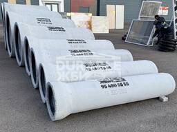 Канализационный колодец. Бетонные трубы. Бетонные кольца. Табан, Кольцо стеновое