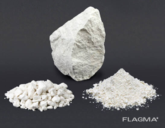 Каолин обогашенный Метакаолин мука порошок Kaolin granule powder lump