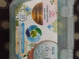 Капсулы для стирки Хаахах 6 в 1 — 30 шт