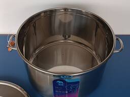 Кастрюля нерж. 50л 4.2мм