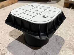 Колодец инспекционный для обслуживания (для всех типов грунта; пластик ПВХ)