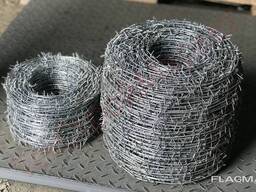 Колючая проволока оцинкованная 1 сечение