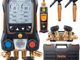 Комплект Testo 557s (Set 1) — умный цифровой манометрический коллектор и беспроводные зонд - fotosurat 1