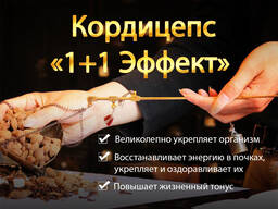 Кордицепс «1 1 Эффект» с восстанавливающим и иммуномодулирующим эффектом Happiness