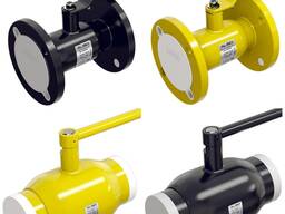 Краны шаровые стальные фланцевые для воды и газа ALSO