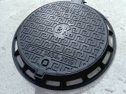 Крышка люка из высокопрочного чугуна