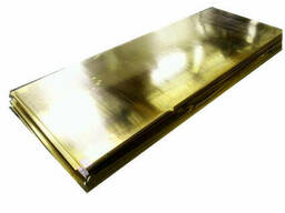 Латунные пластины 7 мм ЛО62 ГОСТ 2208-2007