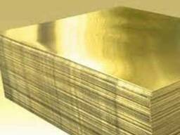 Латунные пластины 7 мм ЛС59-1 ГОСТ 2208-2007