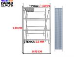 Леса из нержавеющей стали Ø40мм, стенка 2.5мм завод, качество, Китай - fotosurat 1