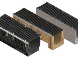 Бетонные арыки , с чугунной решёткой, пластиковые арыки - в наличии!