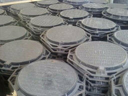 Люк чугунный канализационный "Л" "С" "Т"