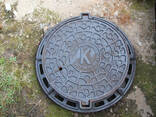 Чугунные люки канализационные - фото 1
